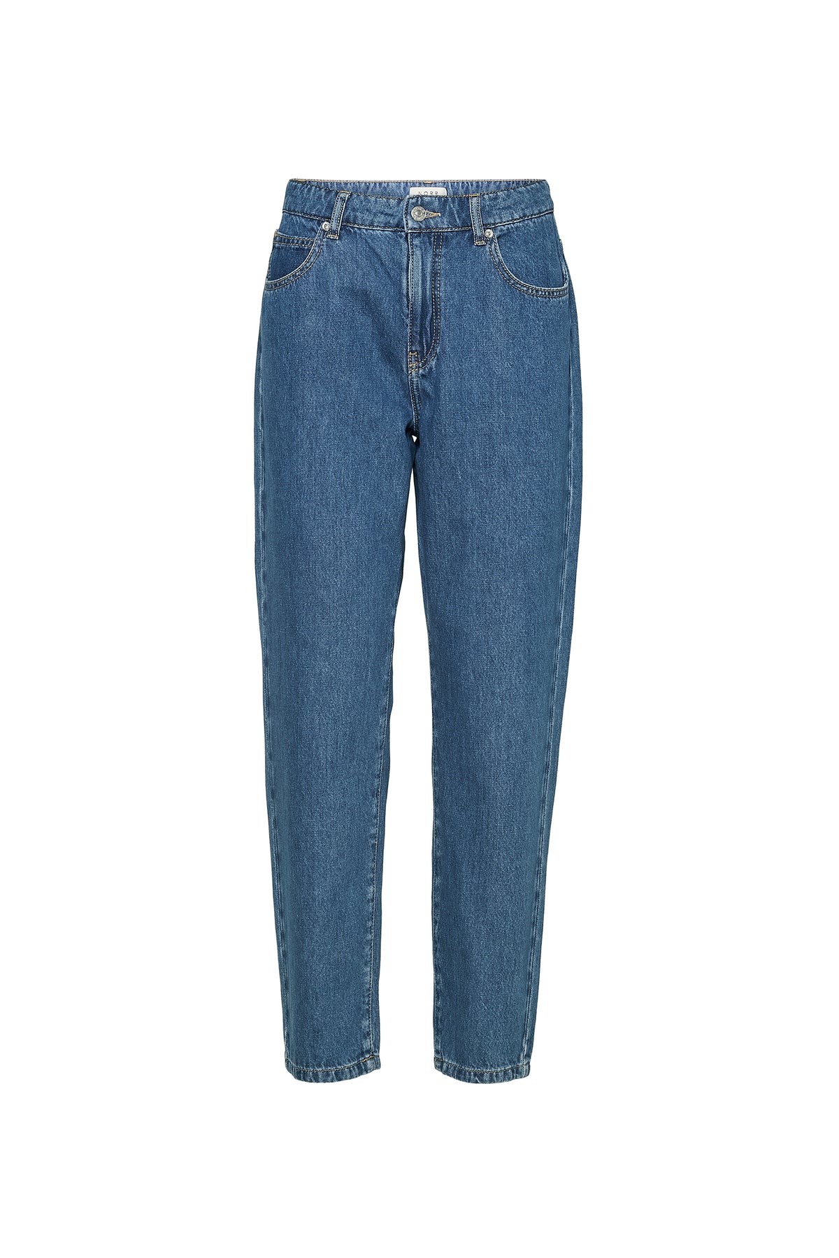 NORR New Kenzie relaxed jeans Bukser Blue rinse denim