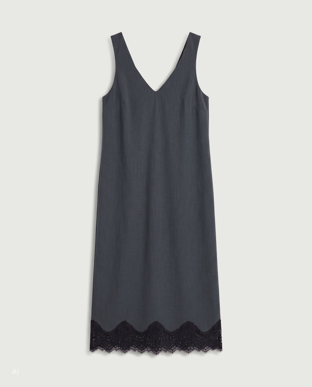 NORR Nina SL dress Kjoler Grey melange
