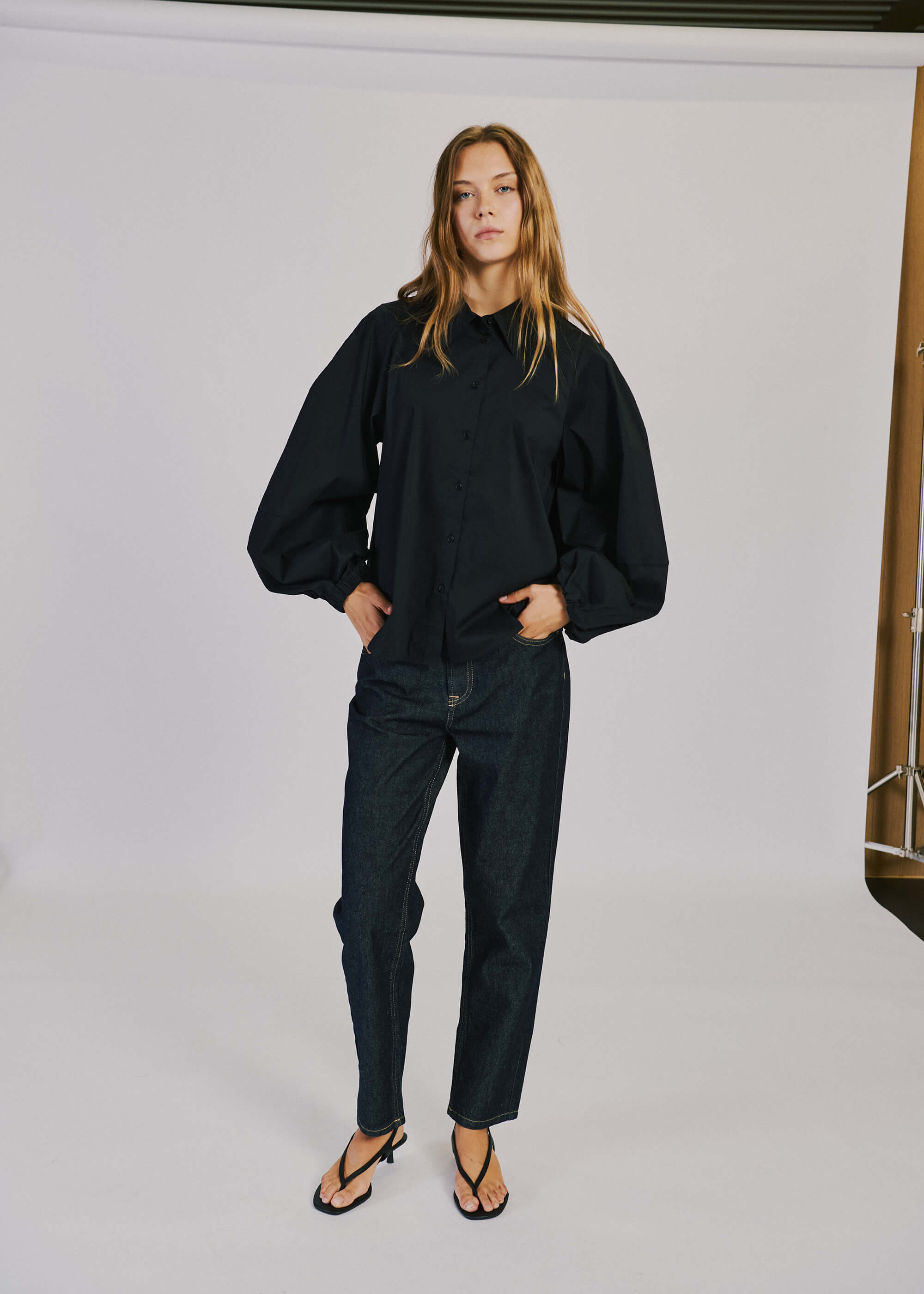 NORR Otilia LS shirt Skjorter Black