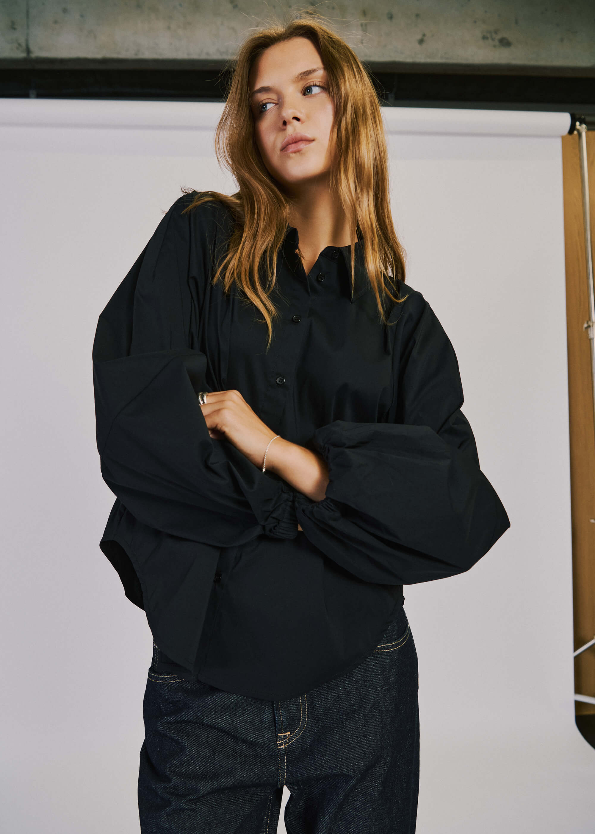 NORR Otilia LS shirt Skjorter Black