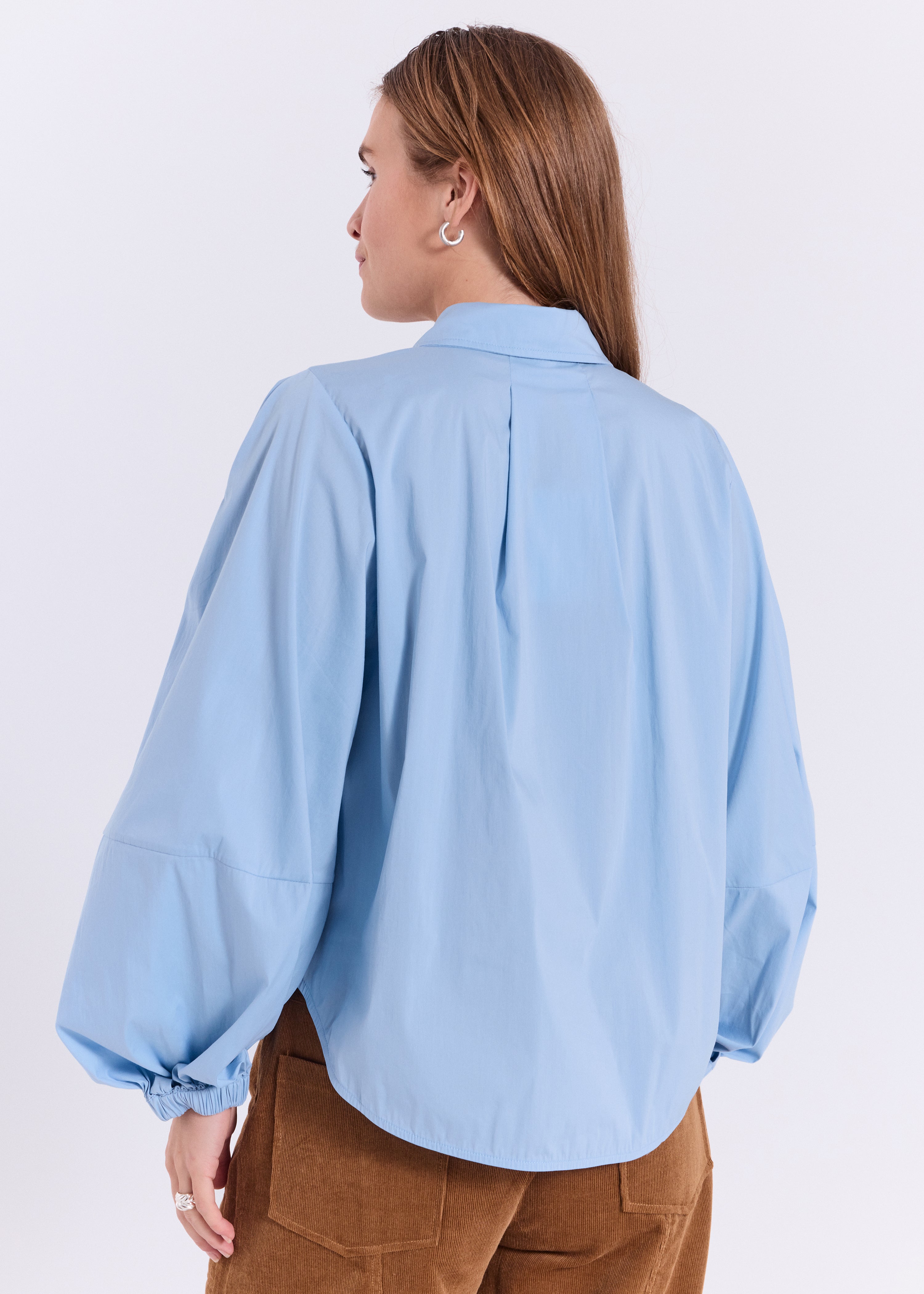 NORR Otilia LS shirt Skjorter Blue