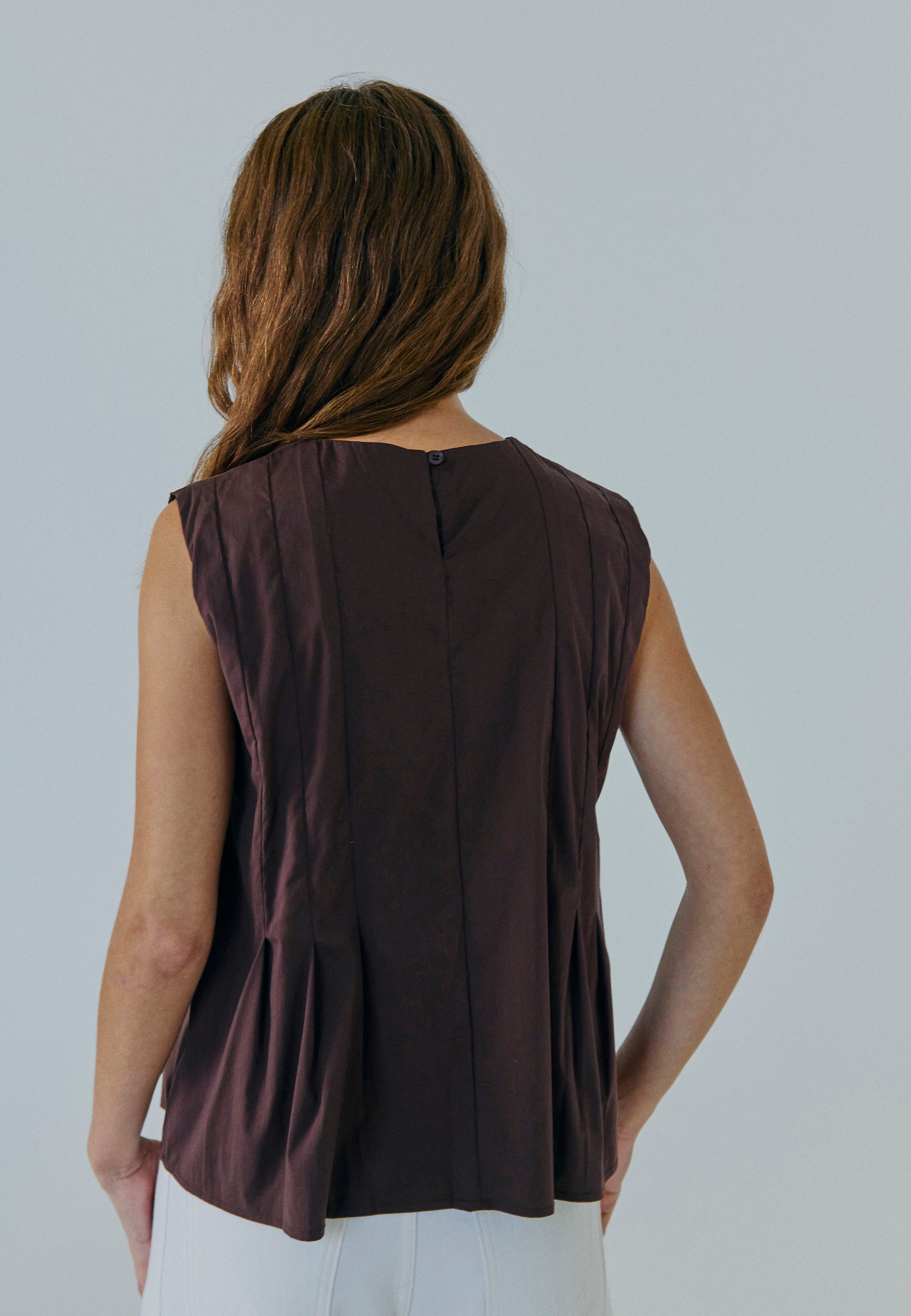 NORR Otilia SL top Toppe Dark Brown