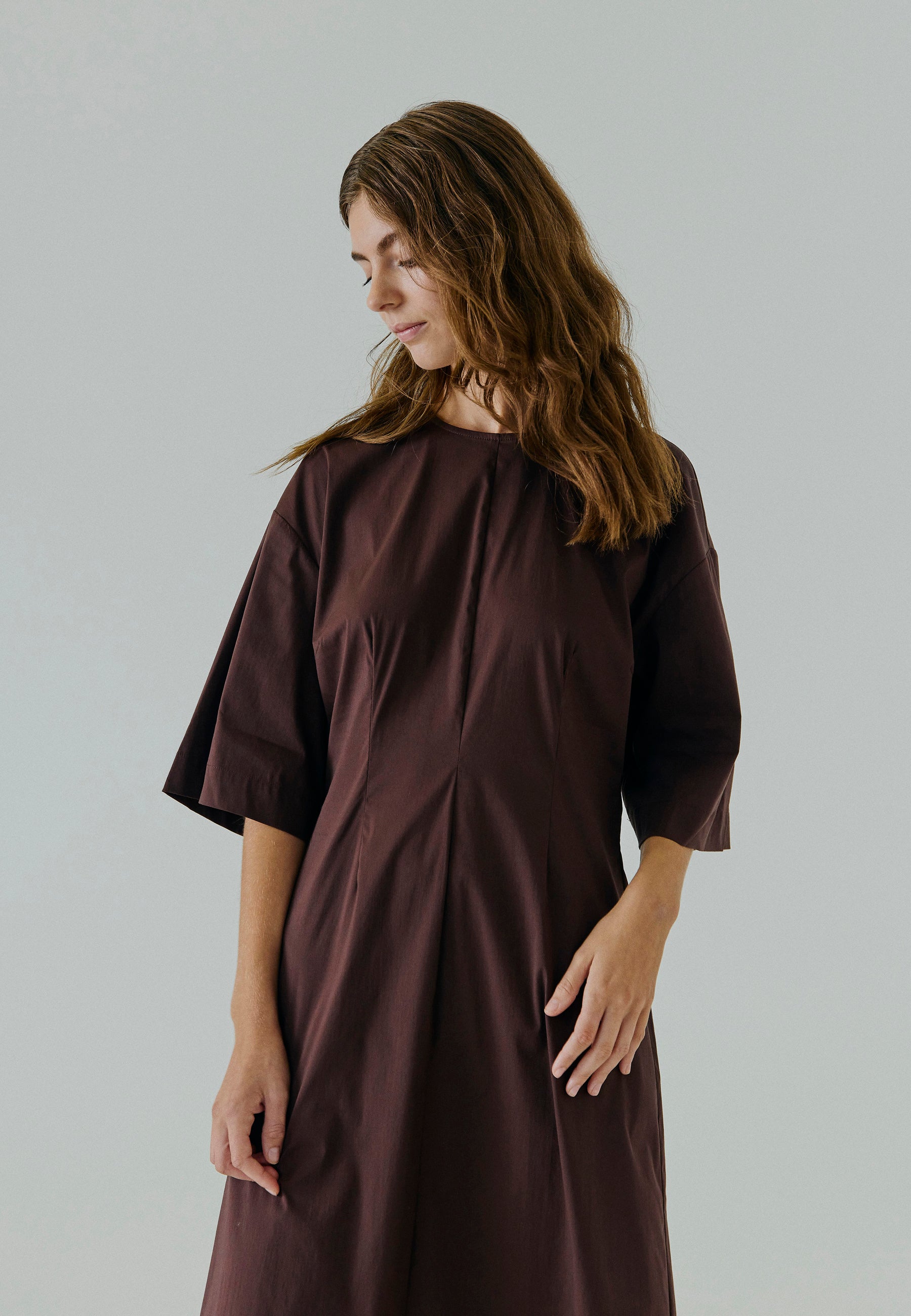 NORR Otilia maxi dress Kjoler Dark Brown