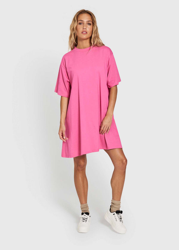 NORR Payton A-shape dress Dresses Pink