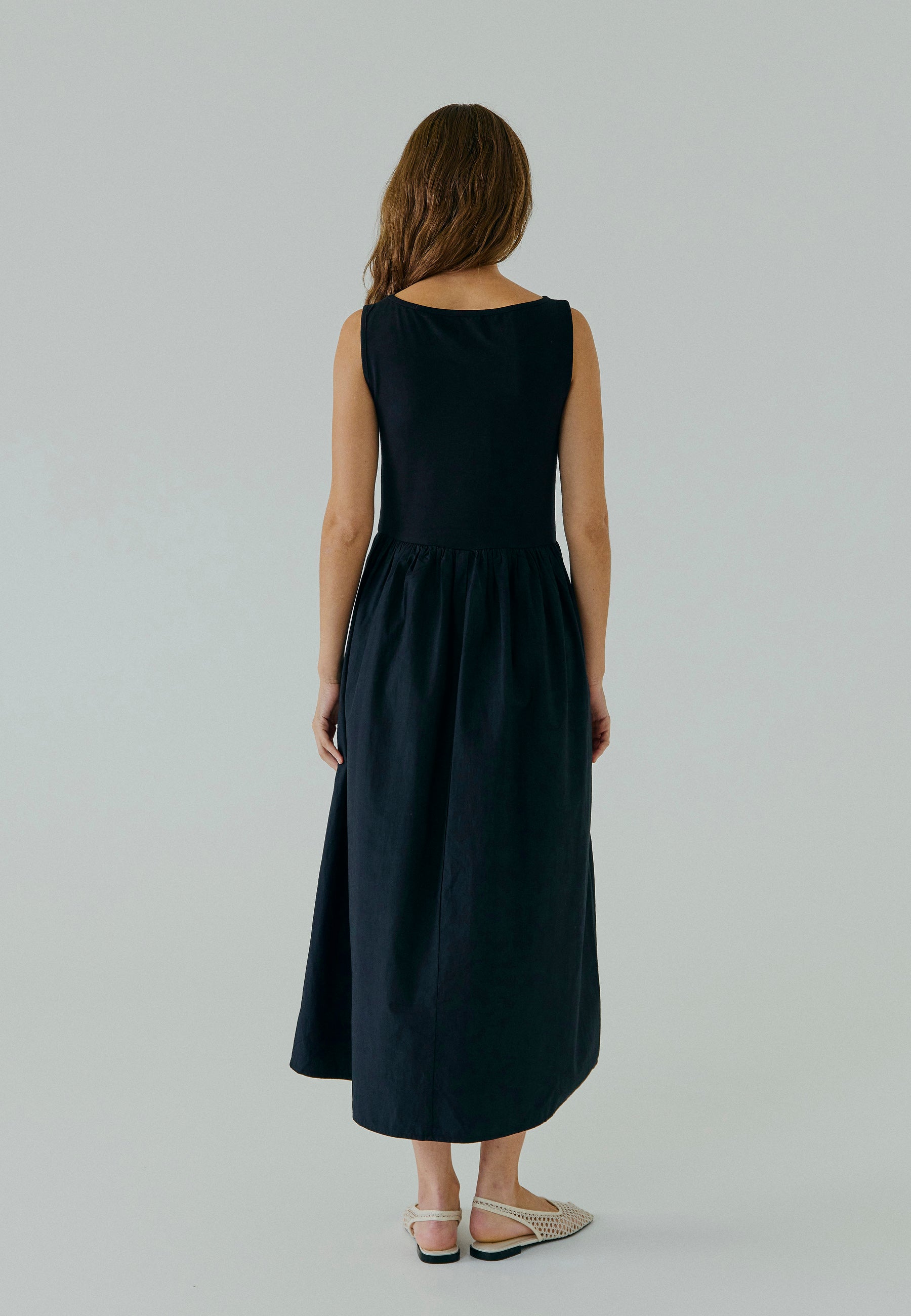 NORR Petra midi dress Kjoler Black