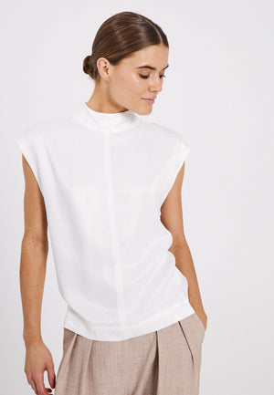 NORR Portia sl top Toppe Off-white
