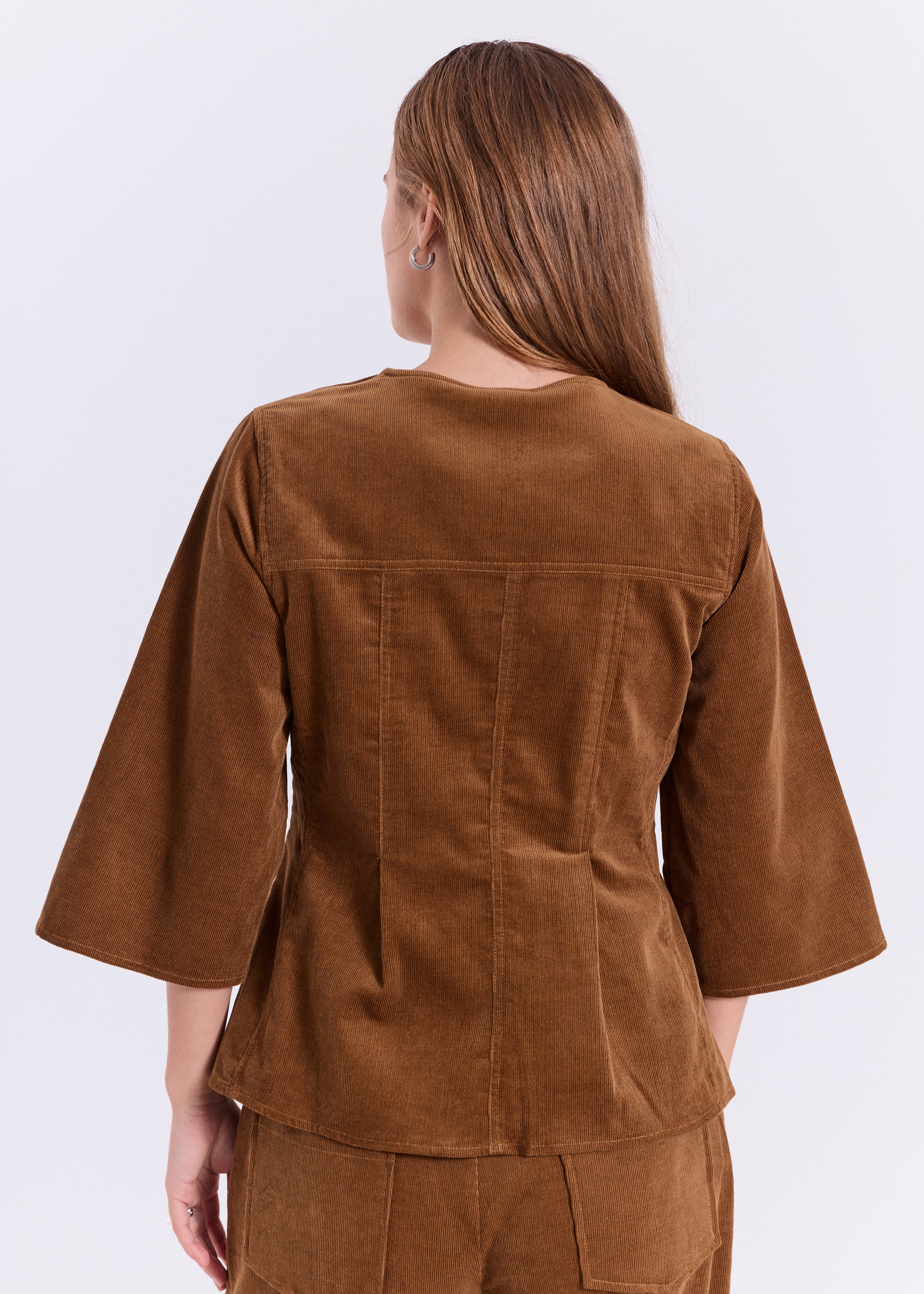 NORR Rina top Toppe Caramel brown