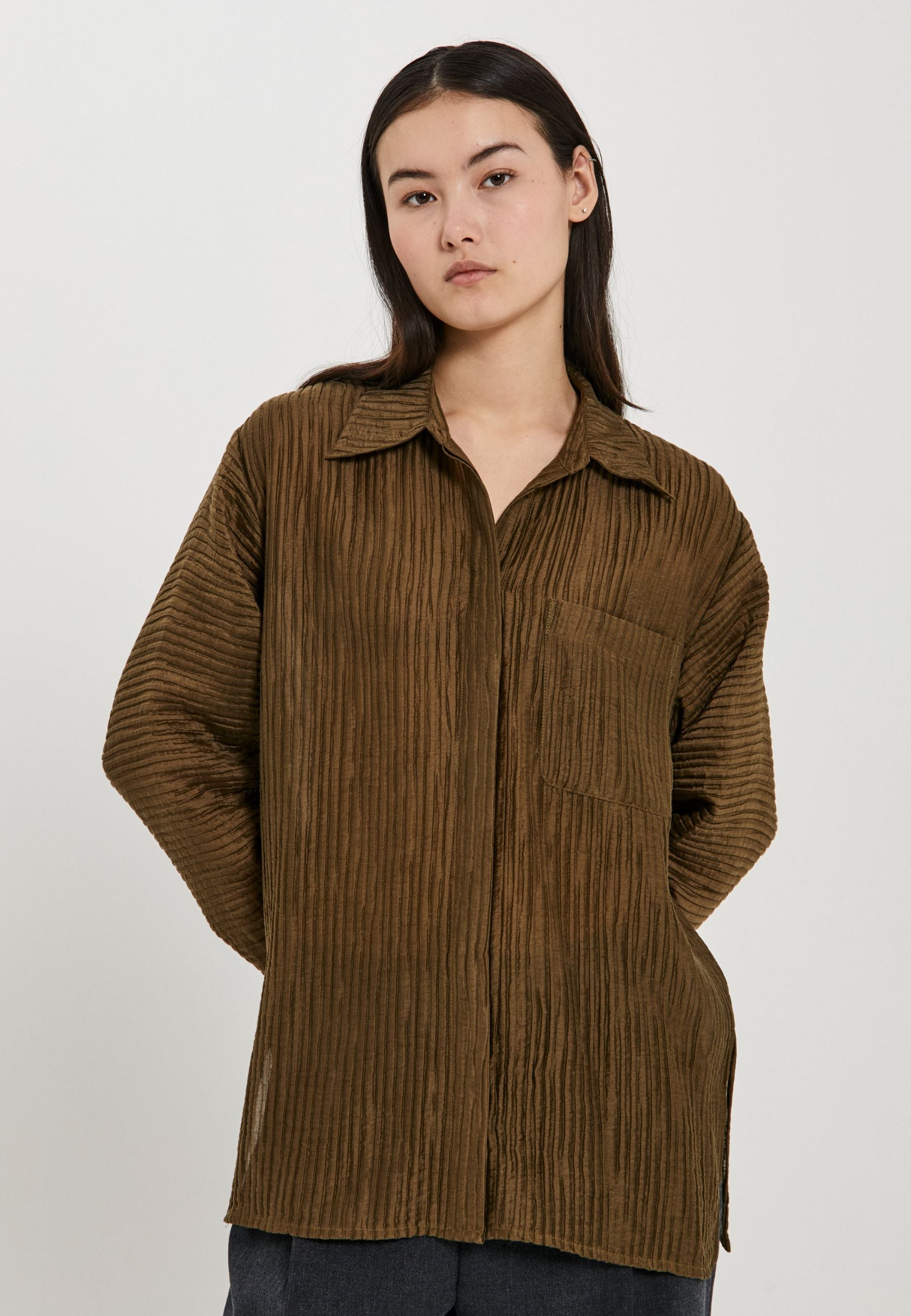 NORR Room shirt Shirts Olive