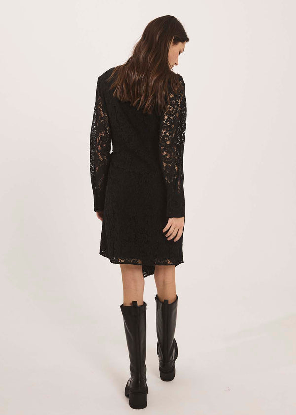 NORR Sylvina lace dress Dresses Black