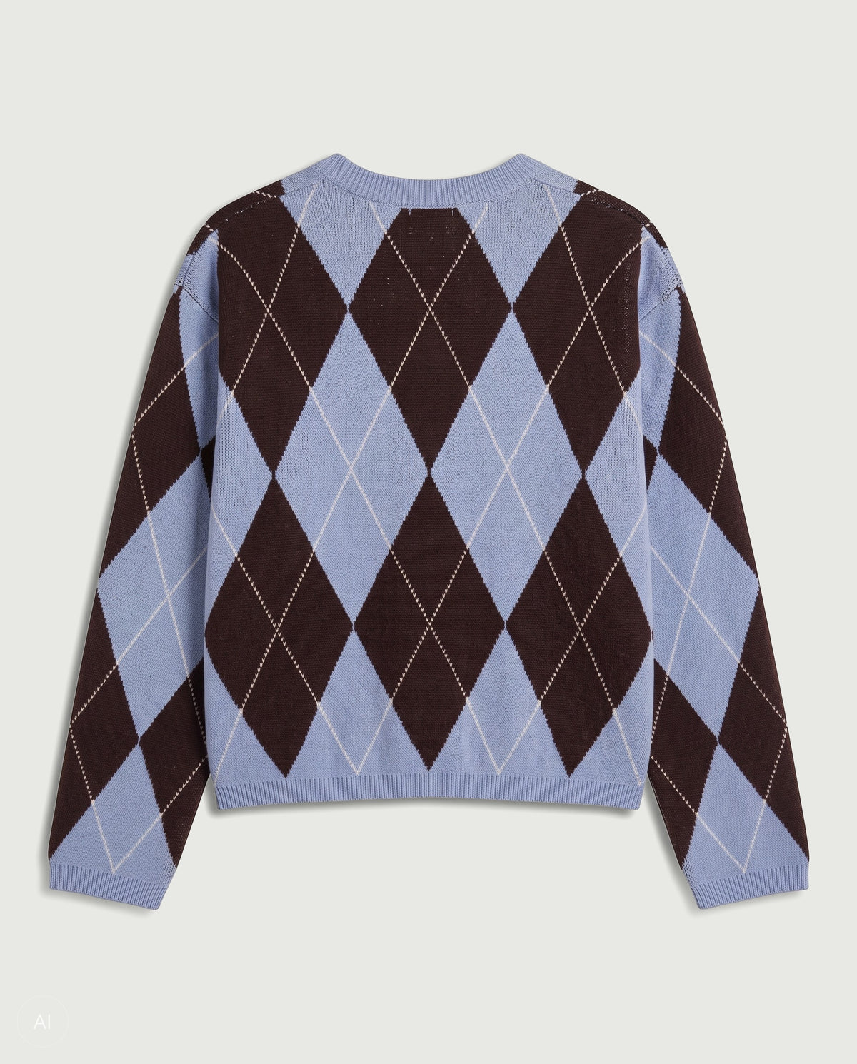 NORR Tea knit cardigan Strik Purple blue