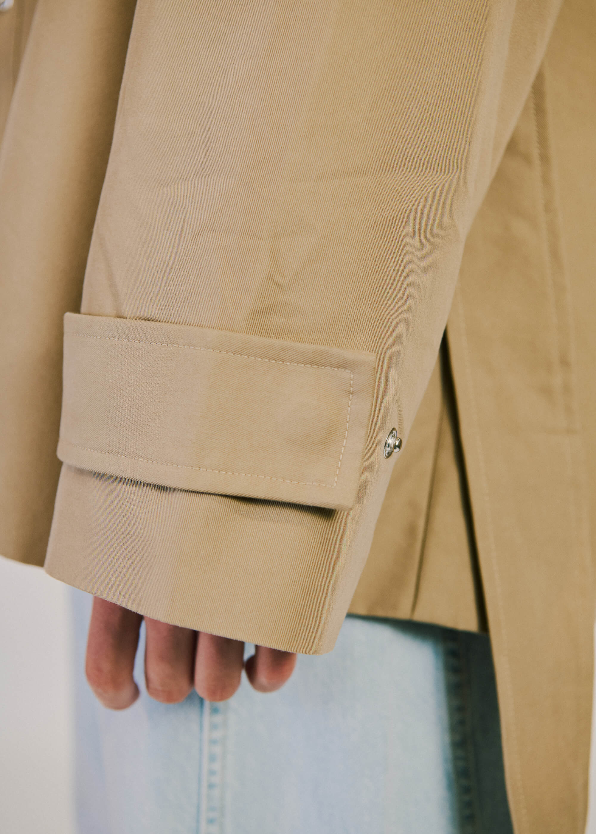 NORR Venja trenchcoat Jakker Warm Beige