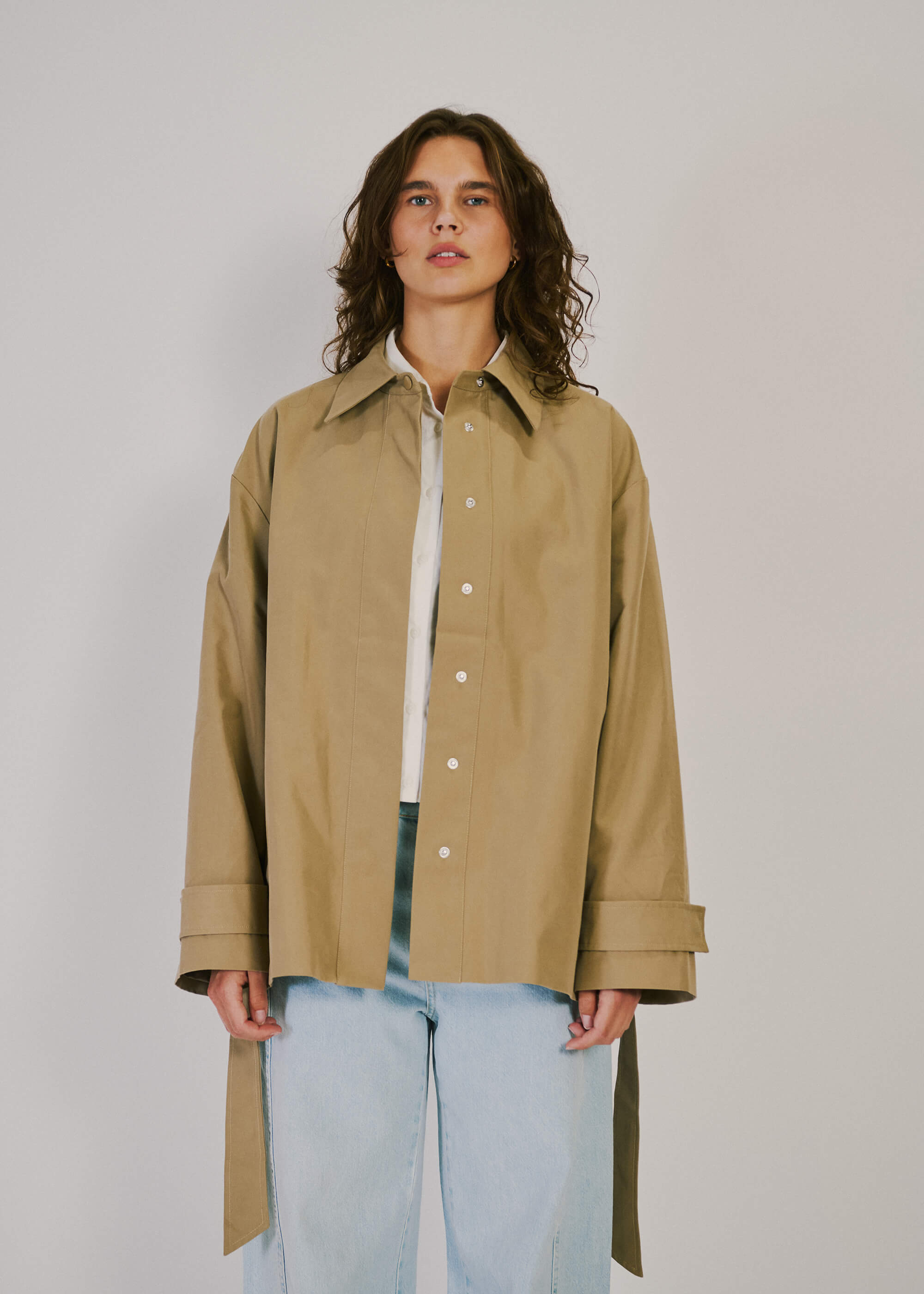 NORR Venja trenchcoat Jakker Warm Beige