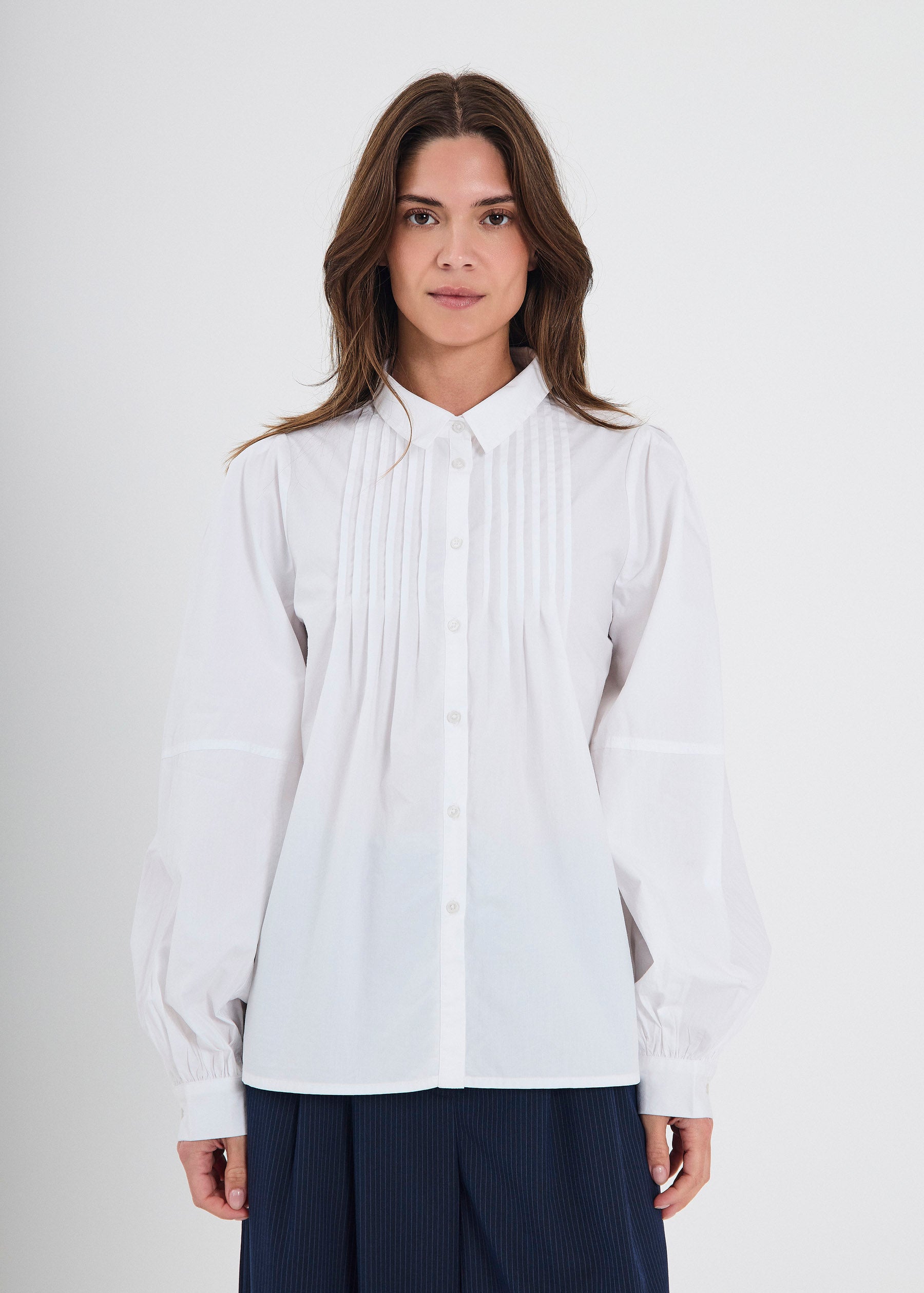 NORR Vivio shirt Skjorter White