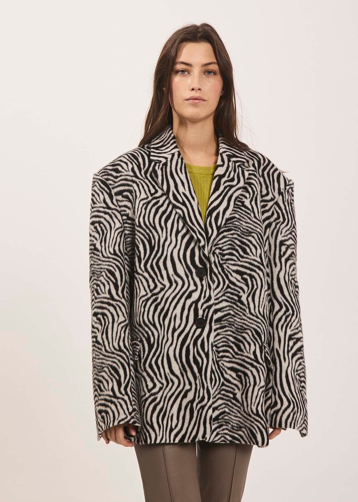 NORR Zenna blazer Jackets Zebra