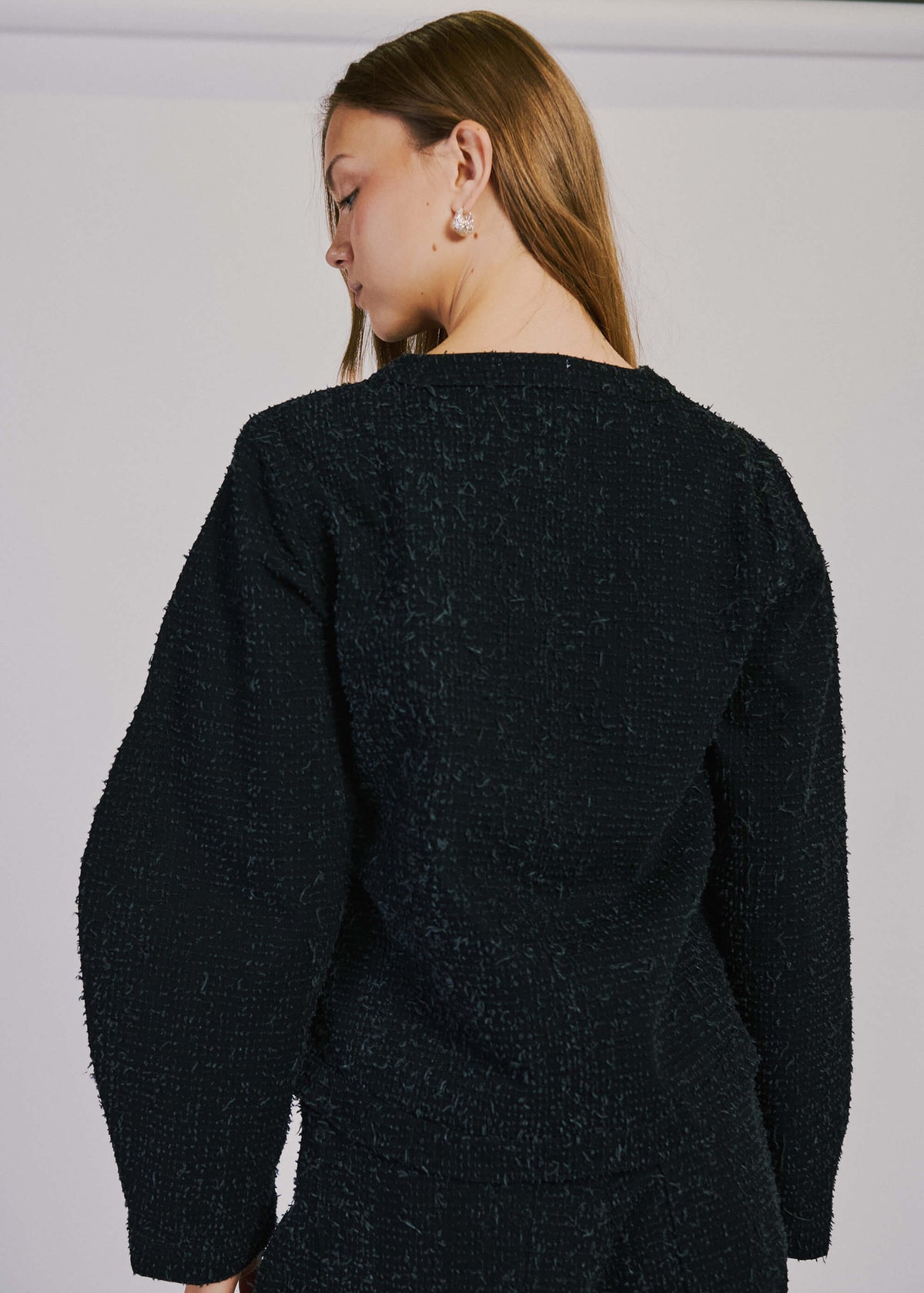 NORR Zoe LS denim shirt Skjorter Black washed