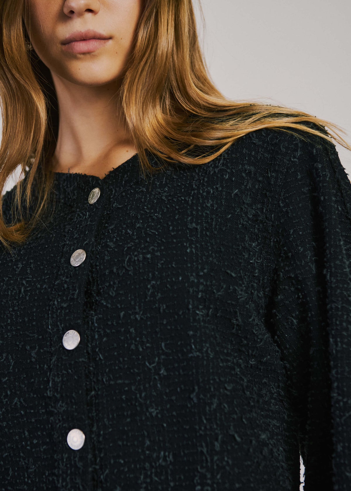 NORR Zoe LS denim shirt Skjorter Black washed
