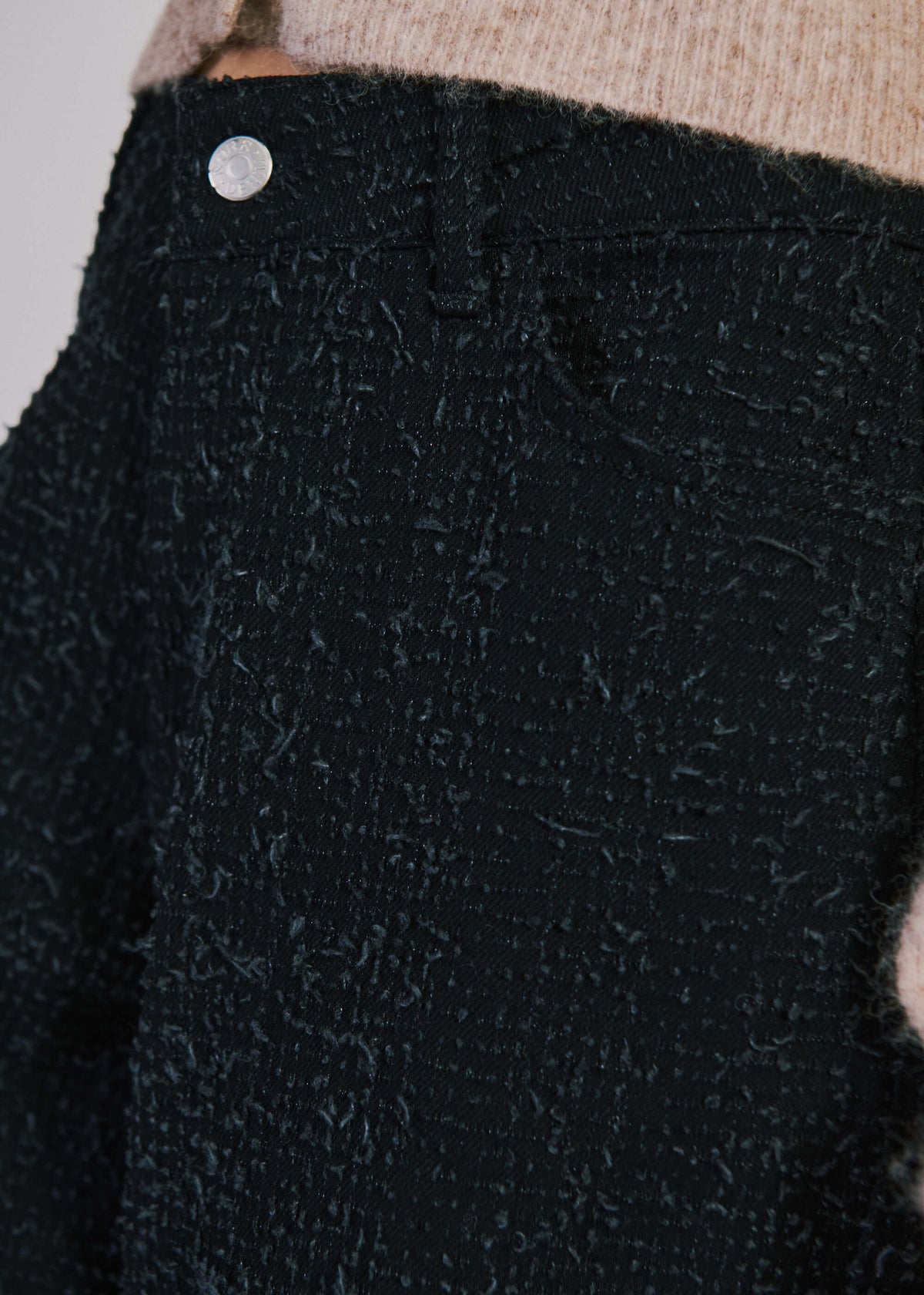 NORR Zoe straight leg jeans Bukser Black washed