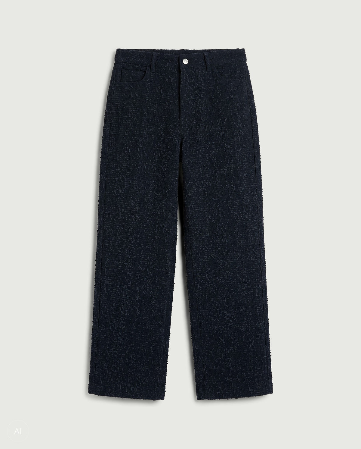 NORR Zoe straight leg jeans Bukser Black washed