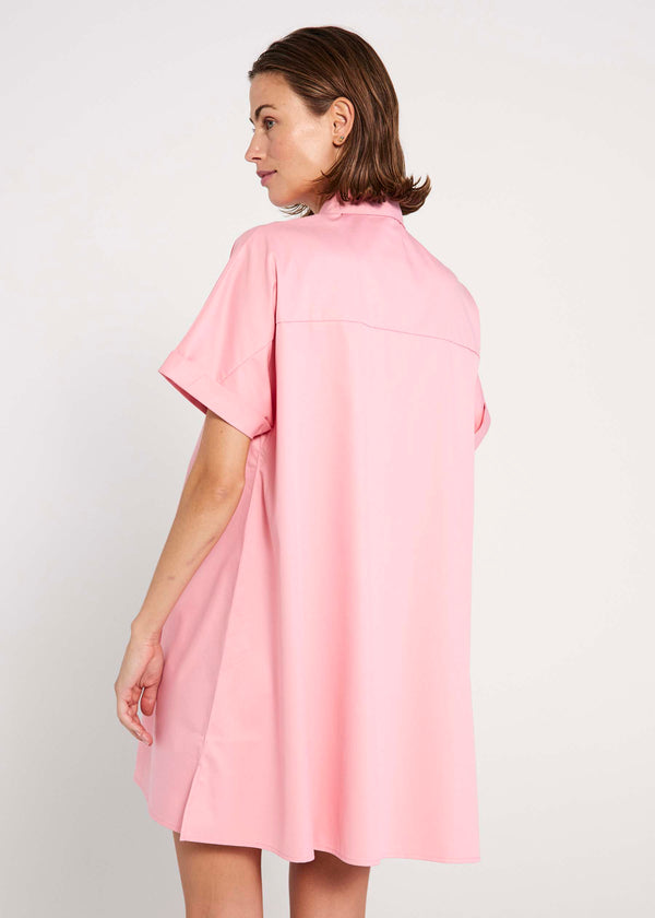 NORR Cilla shirt dress Dresses Pink