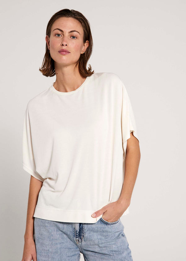 NORR Ulas SS top Tops Off-white